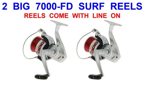 Big 7000 surf reels line - 2, fd-7000