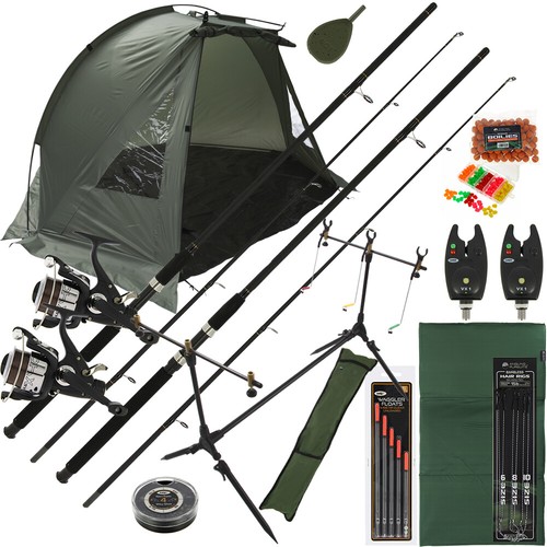 Carp fishing setup stalking - fishing, 2x